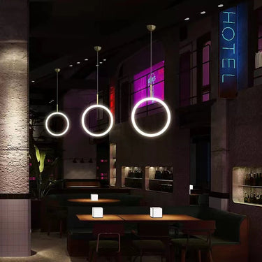 Circle Chandelier